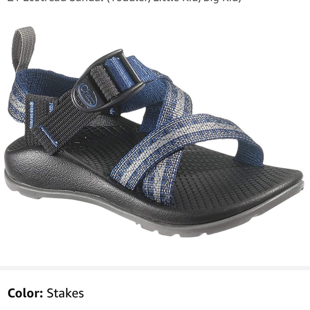 Chaco Boys Z1 Ecotread Sandal, Stakes, big kid 5